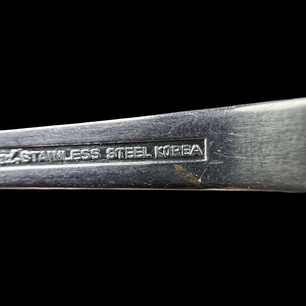 EKCO ETERNA Colonial Richmond 3 Prong Stainless Steel Dinner Forks Lot Of 8